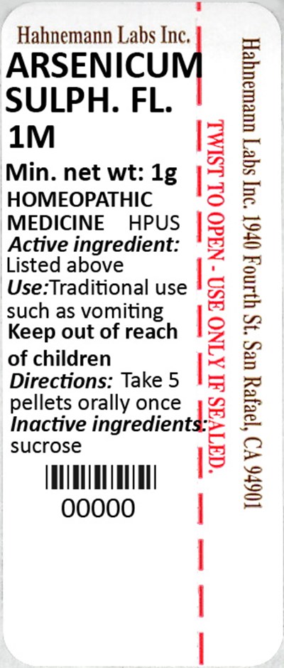 Arsenicum Sulphuratum Flavum 1M 1g.jpg Arsenicum Sulphuratum Flavum 1M 1g - Arsenicum Sulphuratum Flavum 1M 1g
